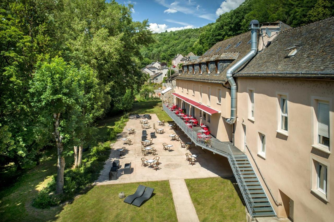Logis Hotel Restaurant Les 2 Rives - A75, En Bordure De Riviere Banassac ภายนอก รูปภาพ